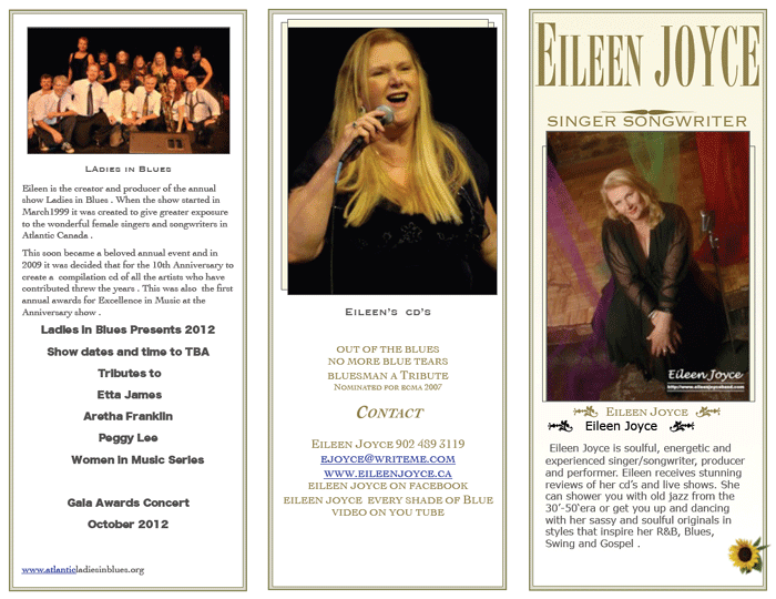 Eileen Joyce Brochure